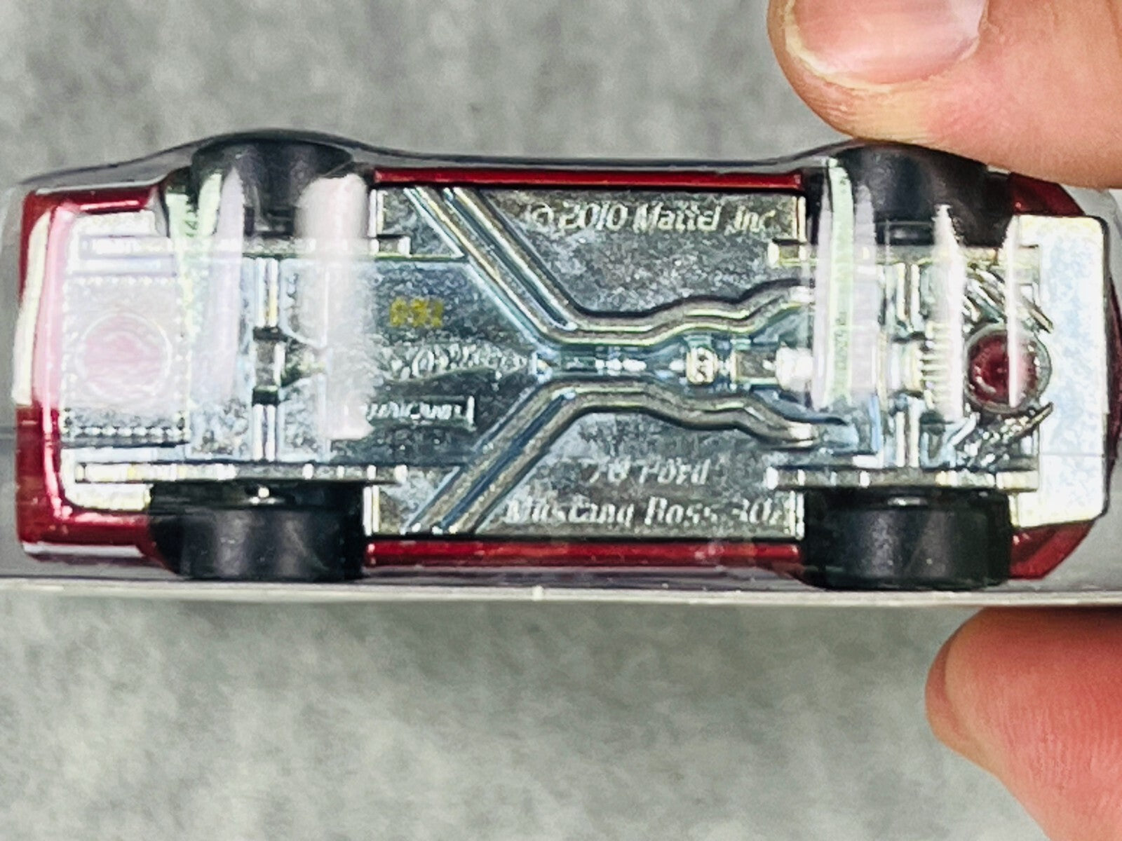 🏁🏁🏁 Hot Wheels Racing Muscle '69 FORD MUSTANG BOSS 302 Black/Red 🏁🏁🏁