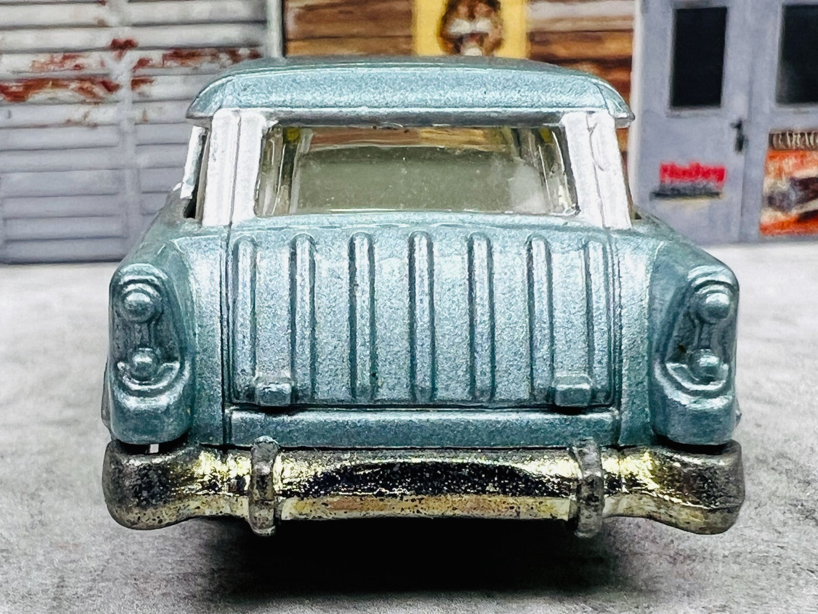 🇺🇸🇺🇸🇺🇸Hot Wheels 2008 Holiday Rods Chevy Nomad Blue C4🇺🇸🇺🇸🇺🇸