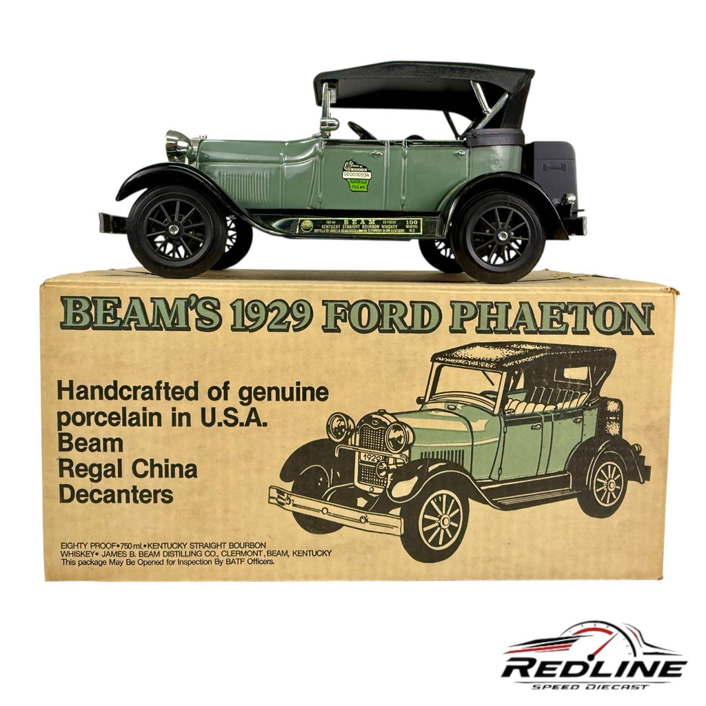 🇺🇸 Vintage Jim Beam 1929 Ford Model A Phaeton Decanter EMPTY 🇺🇸
