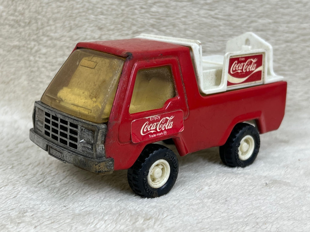 🥤🥤🥤🥤🥤Buddy L Coca Cola Vintage 80s Delivery Truck Red🥤🥤🥤🥤🥤🥤