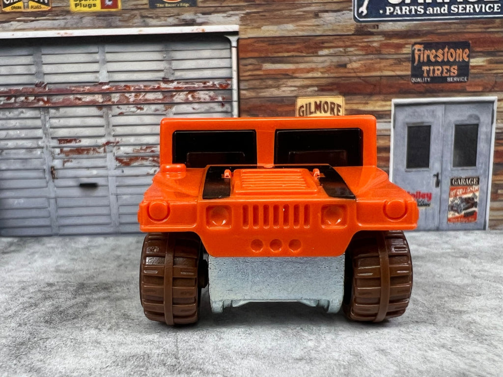 🇺🇸🇺🇸🇺🇸 Hot Wheels BAJA BLAZERS  Humvee Orange #54 C7🇺🇸🇺🇸🇺🇸