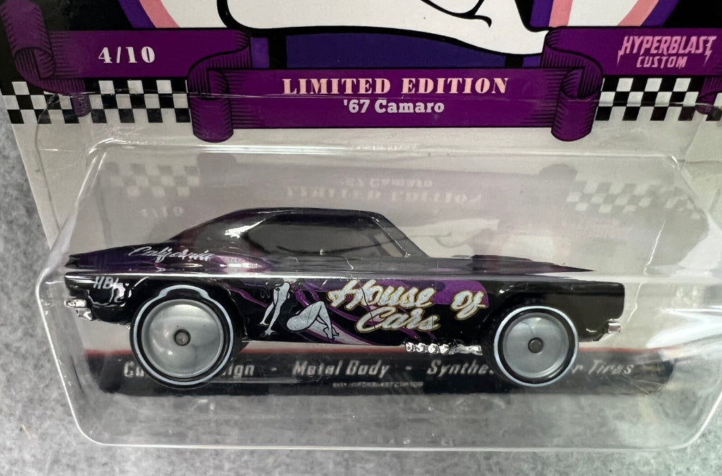 🇺🇸🇺🇸Wheels House Of Cars 69 Camaro Limited Edition H26🇺🇸🇺🇸