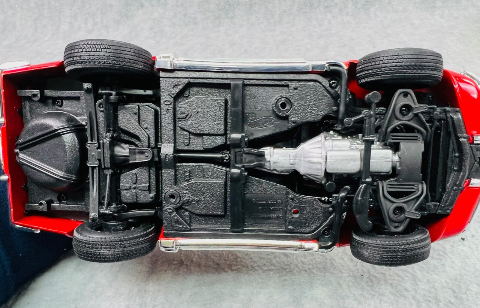 🦅🦅🦅Hot Wheels Red 1969 Chevy Corvette ZL1 427 Stingray 1:18 Scale🦅🦅🦅