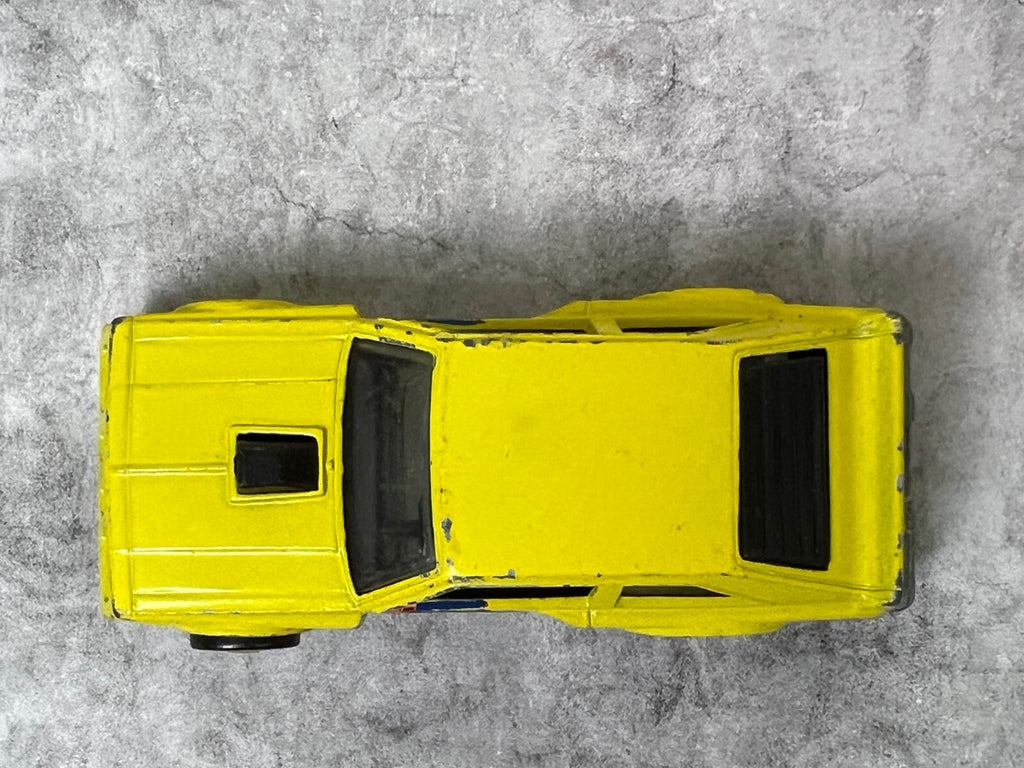 🔥🔥🔥🔥Vintage Hot Wheels Flat Out 442 Yellow C15🔥🔥🔥🔥