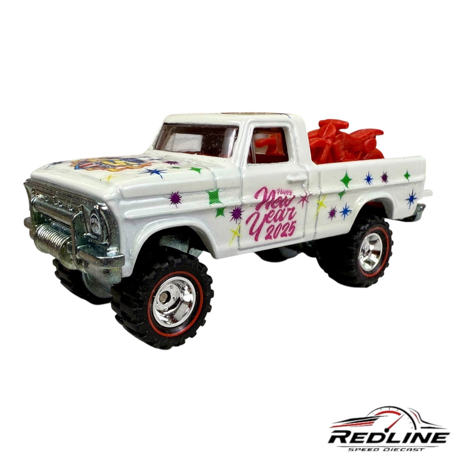🇺🇸🇺🇸Hot Wheels Texas Drive 'em CUSTOM Happy New Year 2025 LOOSE 🇺🇸🇺🇸