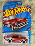 🇺🇸🇺🇸🇺🇸Hot Wheels - 2022 '57 CHEVY  Bel Air  Red HW05🇺🇸🇺🇸🇺🇸