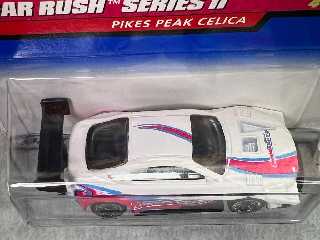🎌🎌🎌Hot Wheels Pikes Peak Celica  Sugar Rush Series II White HW21🎌🎌🎌
