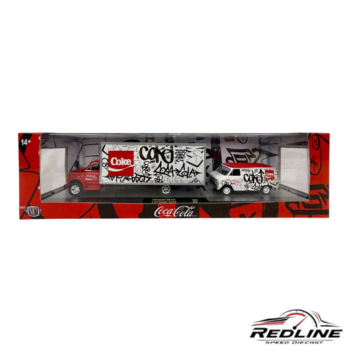 M2 Coca-Cola 1970 Chevrolet C60 Truck & 1971 Chevrolet Van G10 TW31 24-01 D3
