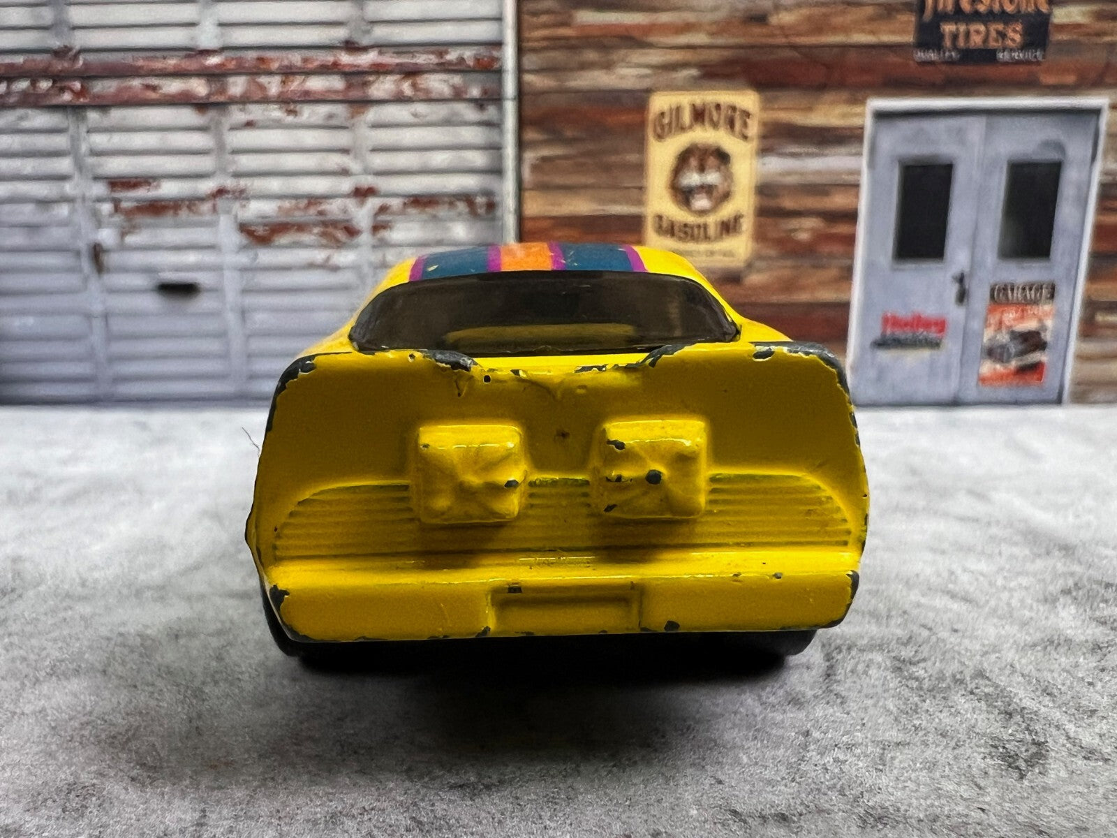 🏁🏁🏁Hot Wheels Firebird Funny Car DragsterYellow 1977 Blackwall C12🏁🏁🏁