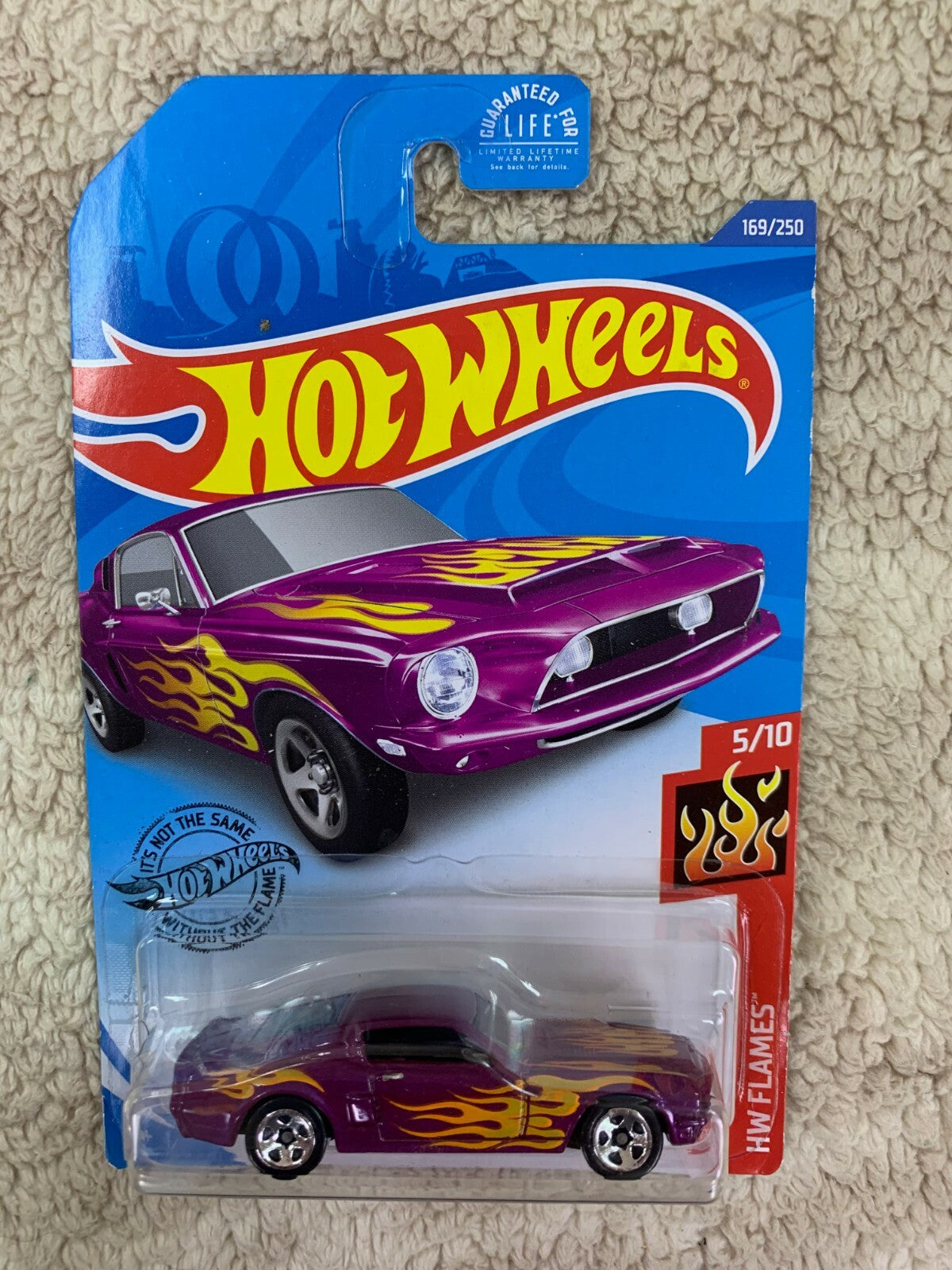*******NEW Hot Wheels - 2020 HW Flames 5/10 '68 Shelby GT500 169/250 HW05*******