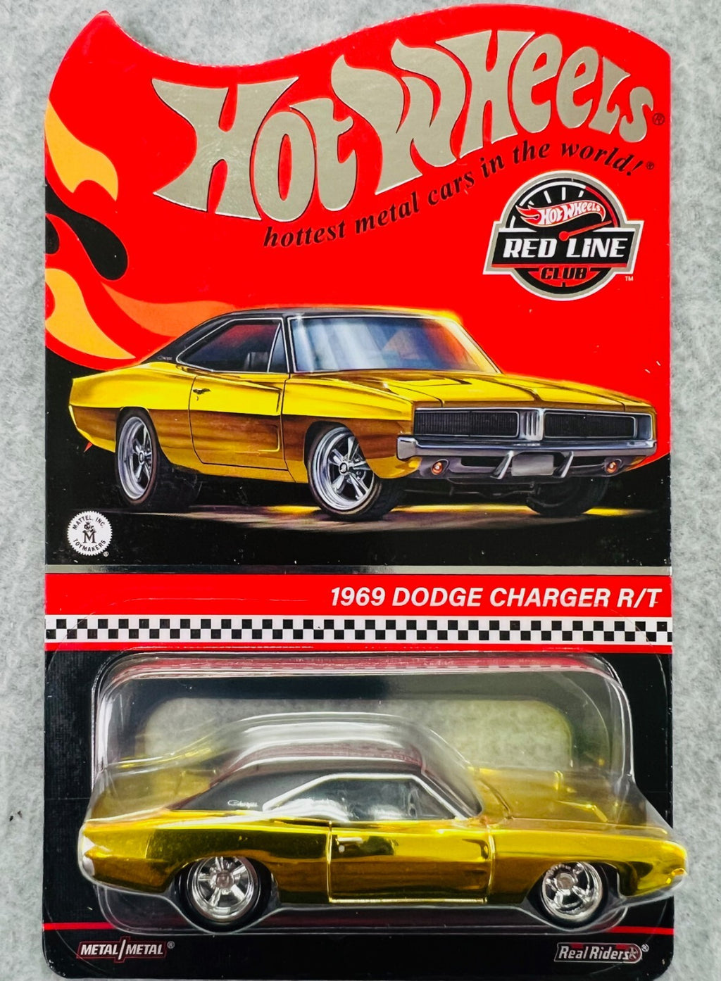 🇺🇸🇺🇸 Hot Wheels RLC Exclusive Gold 1969 Dodge Charger R/T H35🇺🇸🇺🇸