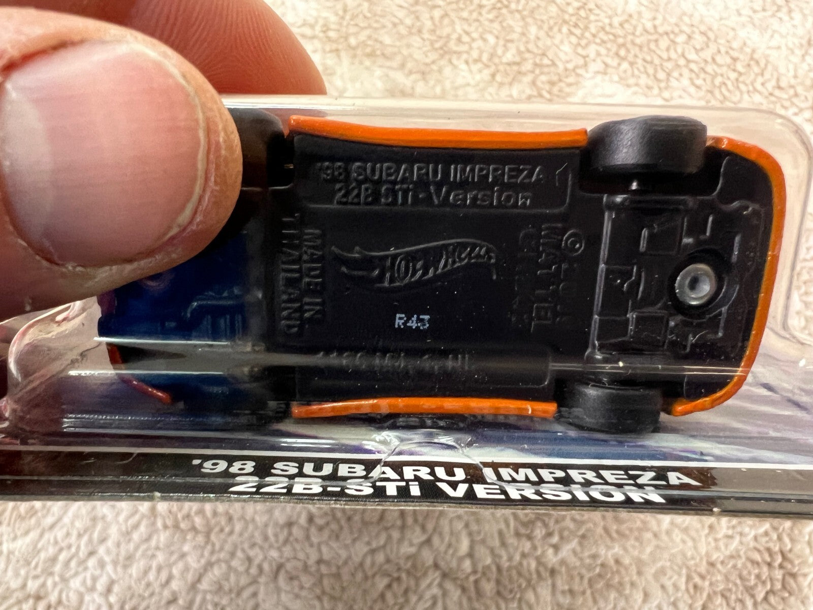 🔥🔥🔥Hot Wheels Premium Ronin Run '98 Subaru Impreza 22B-STi Version HW17🔥🔥🔥