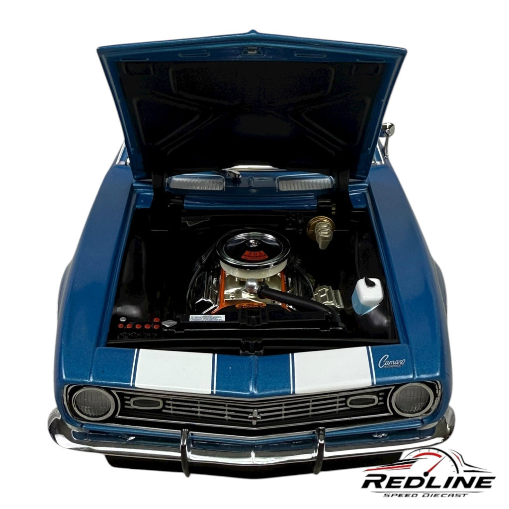 🔥🔥🔥Exact Detail 1968 Chevrolet Camaro Z/28 Blue 1:18 C3🔥🔥🔥