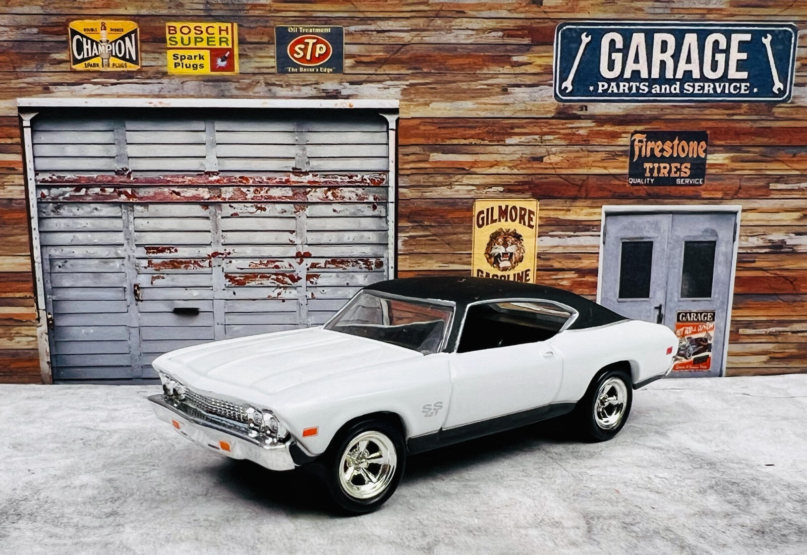🔥🔥Hot Wheels Hot Rod Magazine Street Machines '69 Chevelle SS WHITE C6🔥🔥