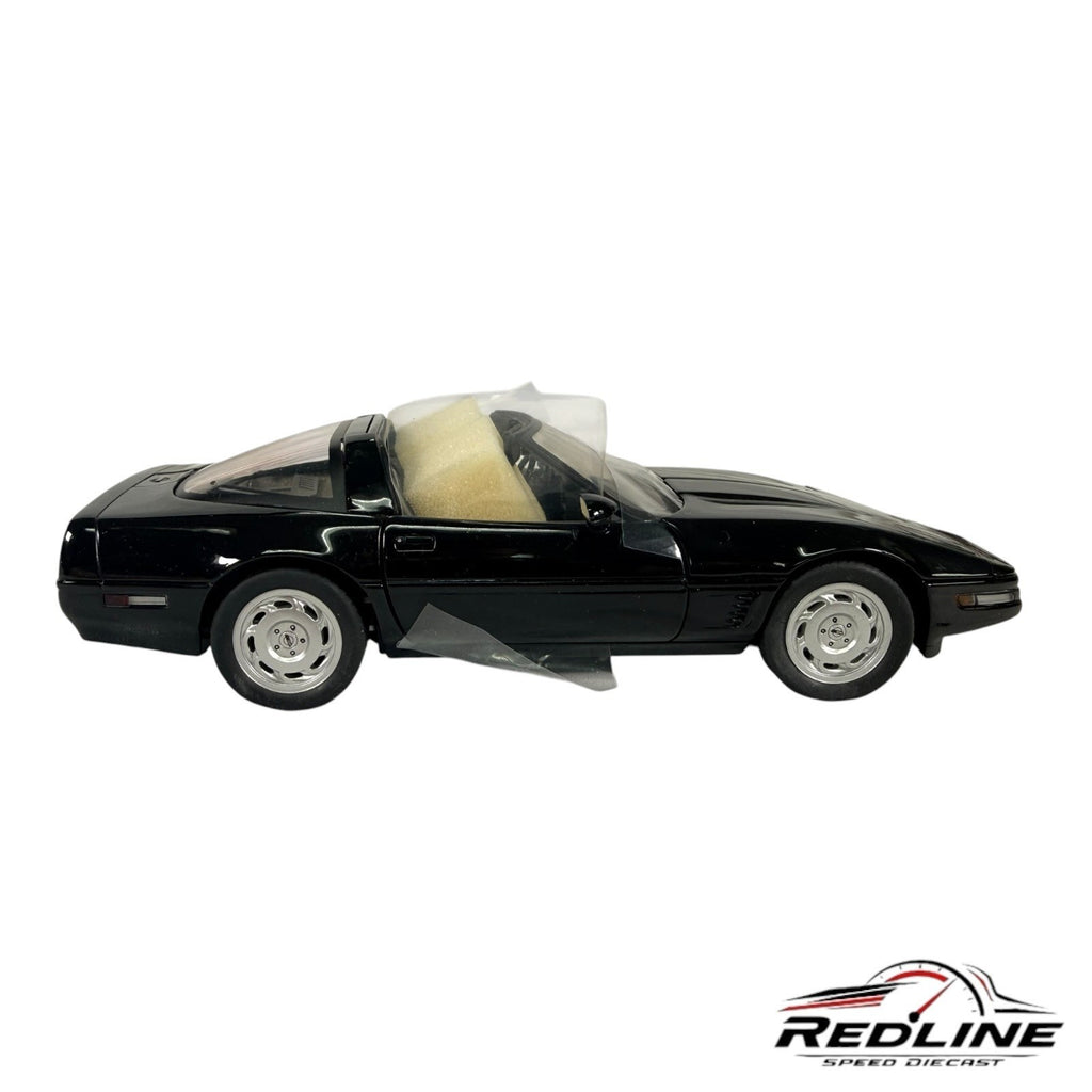 🇺🇸Danbury Mint 1996 Chevy Corvette Coupe Limited Edition Black  1:24🇺🇸