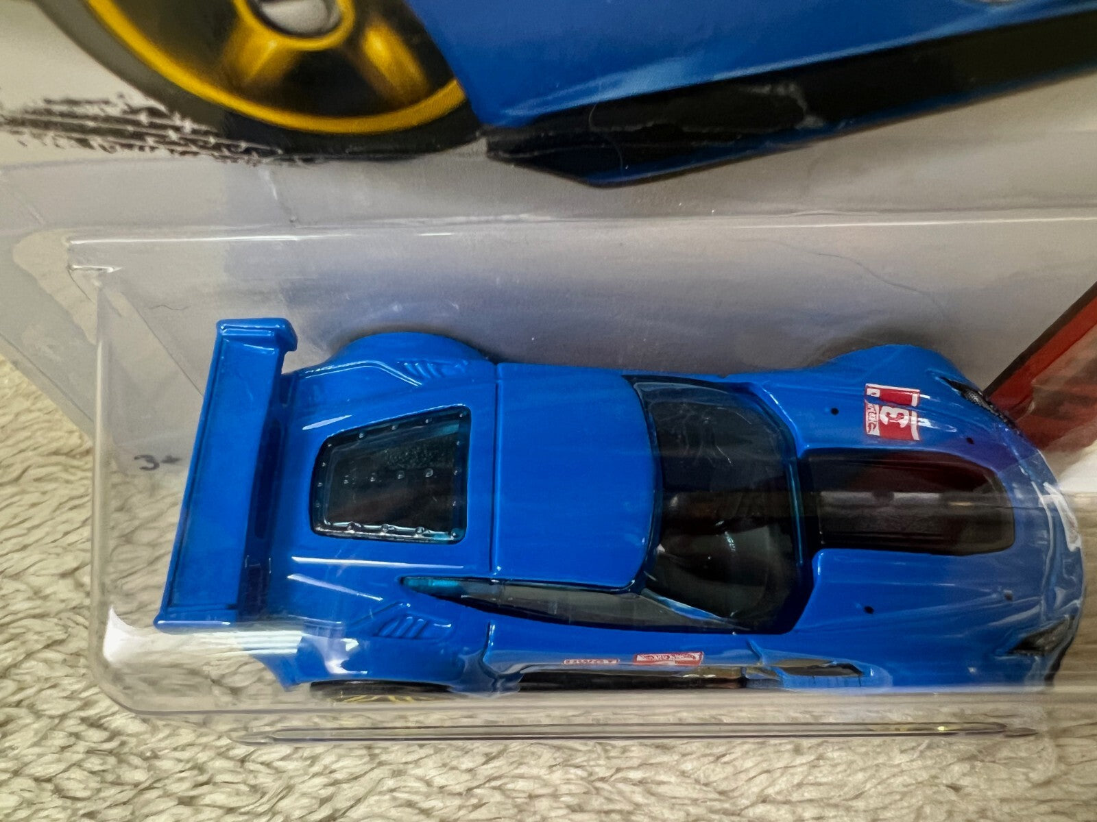🏁🏁🏁🏁 Hot Wheels CORVETTE C7.R Blue 155/250 World Race HW12🏁🏁🏁🏁