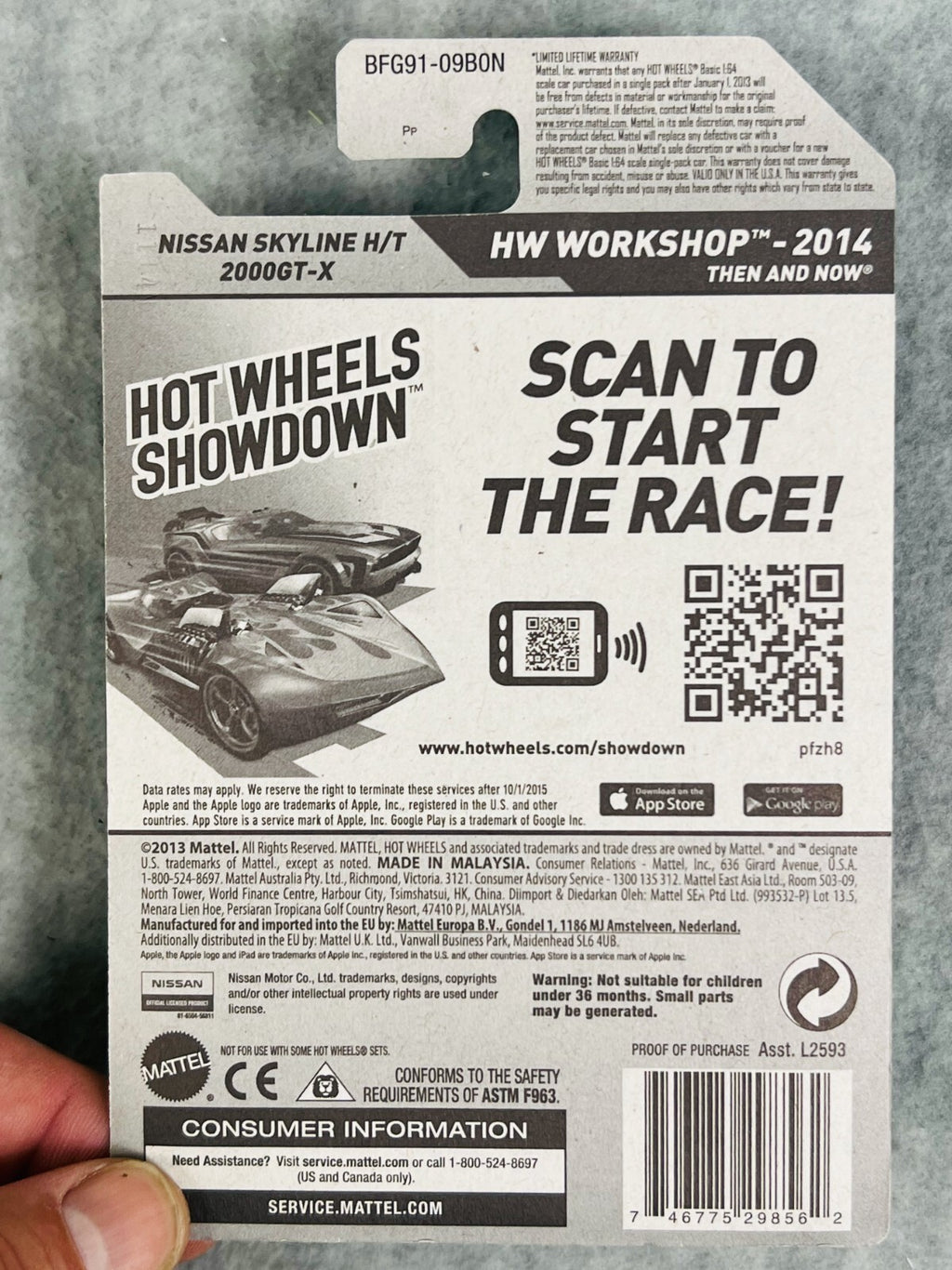 🎌🎌Hot Wheels HW Workshop Nissan Skyline H/T 2000GT-X Zamac 2013 H11🎌🎌