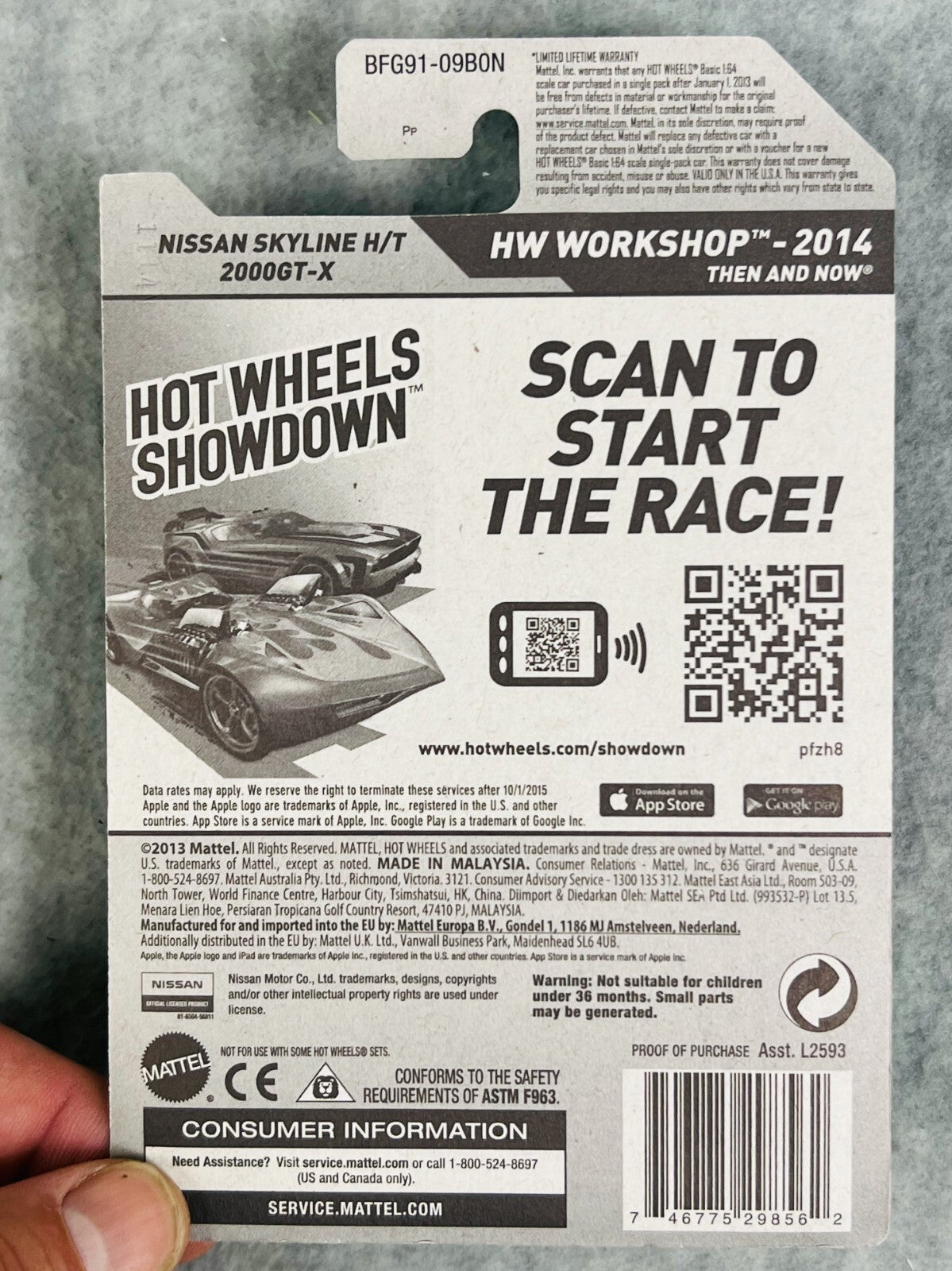 🎌🎌Hot Wheels HW Workshop Nissan Skyline H/T 2000GT-X Zamac 2013 H11🎌🎌