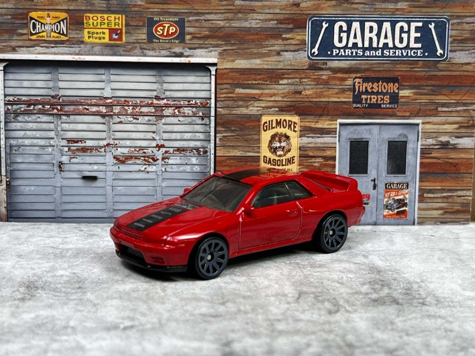 🎌🎌🎌🎌Hot Wheels Nissan Skyline GT-R R32 Red C4🎌🎌🎌🎌