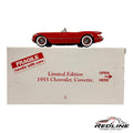 🇺🇸Danbury Mint Limited Edition 1955 Chevrolet Corvette Red 1:24 C2🇺🇸