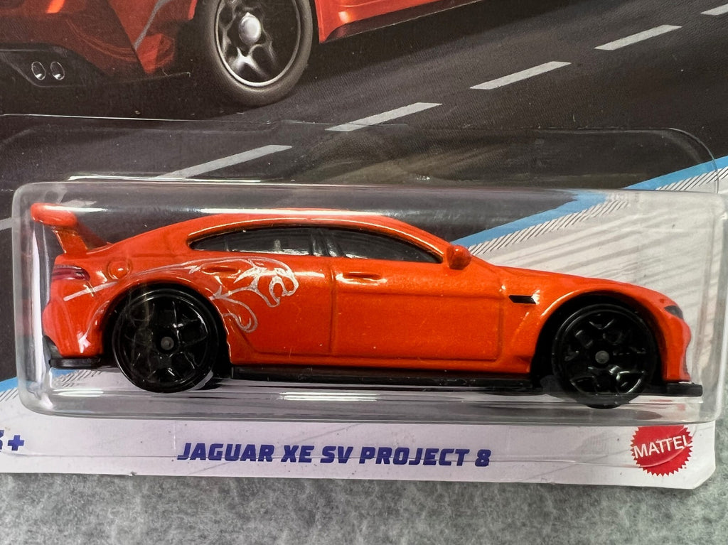 🔥🔥🔥Jaguar XV SE Project 8 Luxury Series Hot Wheels Orange H24🔥🔥🔥