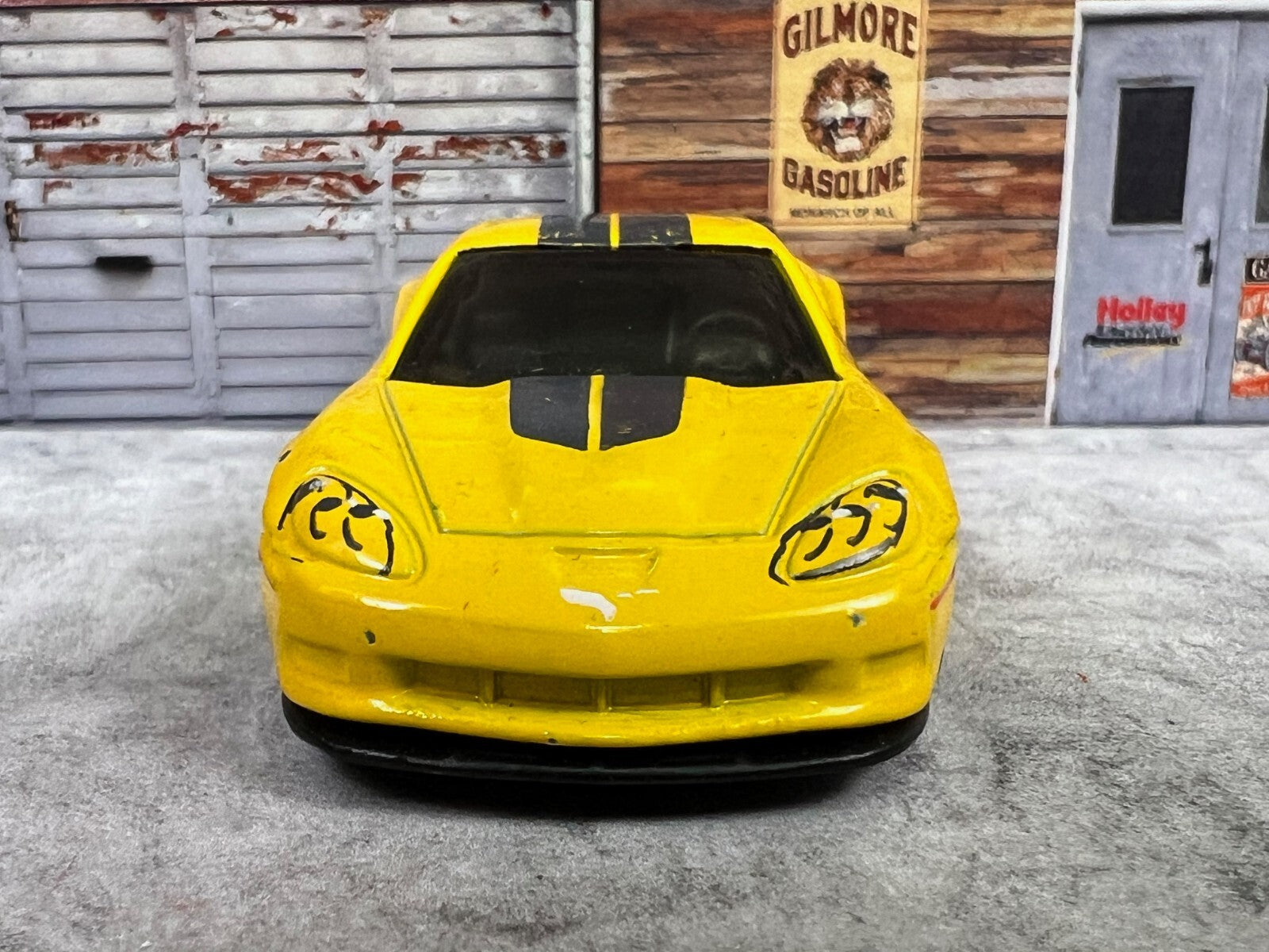 🇺🇸🇺🇸Hot Wheels 2012 Chevrolet Corvette Z06 Yellow 1:64 Diecast C16🇺🇸🇺🇸