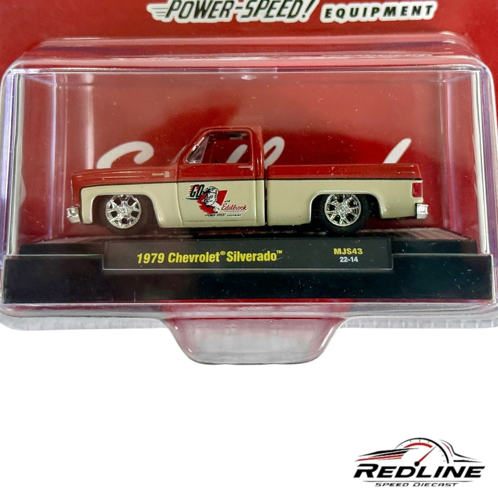 🇺🇸M2 Machines 1979 Chevrolet Silverado Go With Edelbrock MiJo Exclusives H33