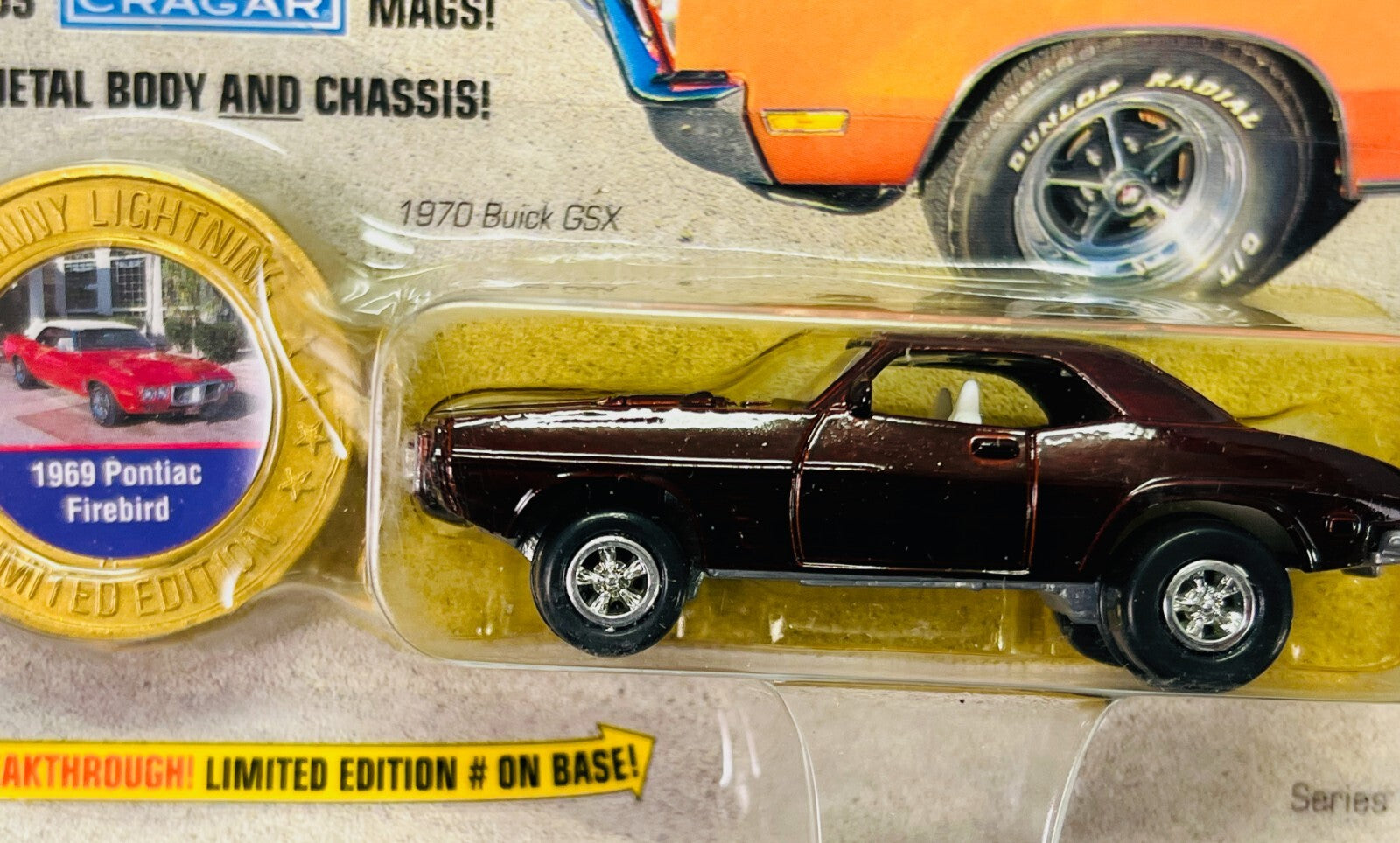🔥🔥🔥Johnny Lightning Muscle Cars USA 1970 Buick GSX 1/64 H16🔥🔥🔥