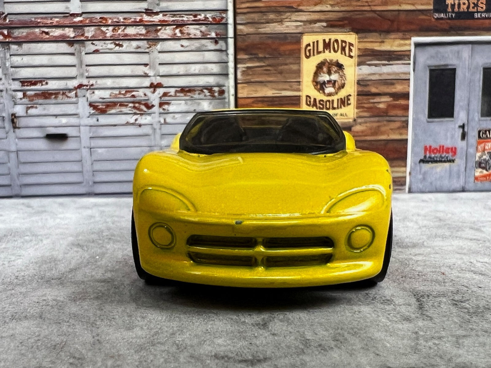 🔥🔥🔥Hot Wheels Dodge Viper 1992 Convertible Yellow Flames DVB06 C15🔥🔥🔥