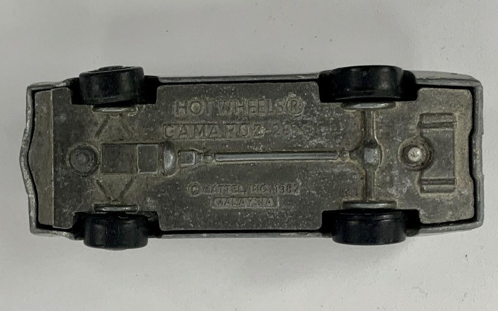 🔥🔥🔥🔥🔥Vintage 1982 Mattel Hot Wheels Camaro Z-28 Silver 1:64 🔥🔥🔥🔥🔥