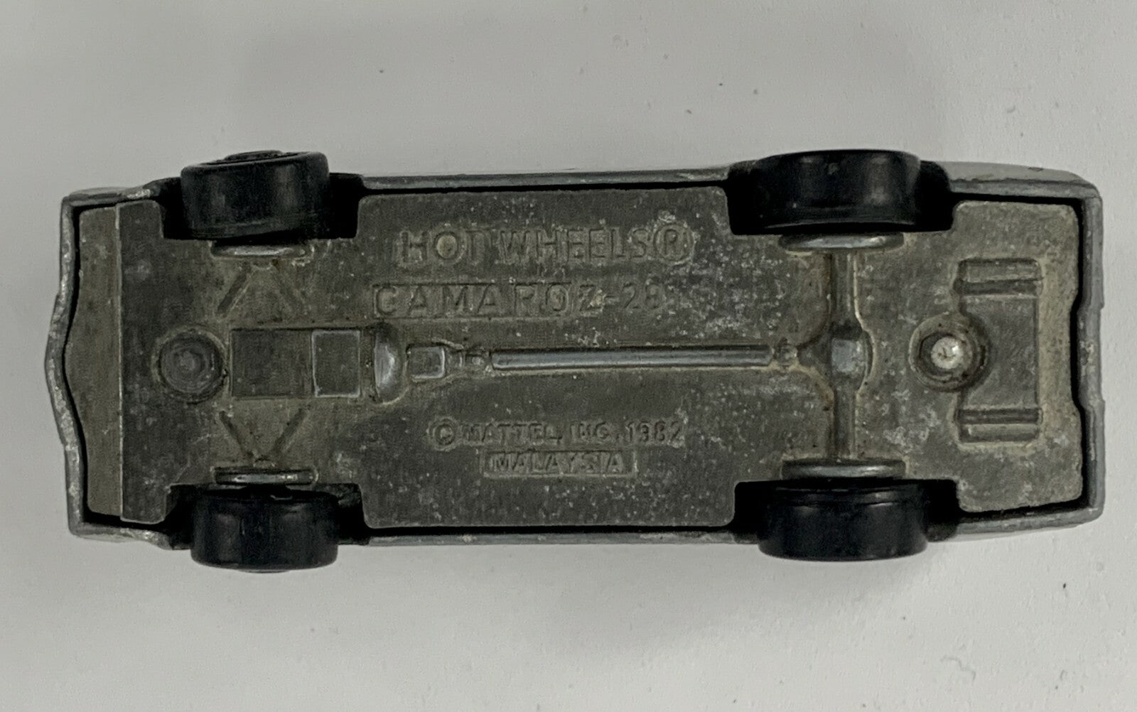🔥🔥🔥🔥🔥Vintage 1982 Mattel Hot Wheels Camaro Z-28 Silver 1:64 🔥🔥🔥🔥🔥