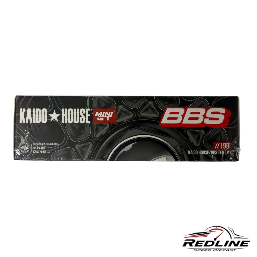 🔥Kaido House BBS Tent V1 Black Diecast Diorama Model KHMG199 Sealed Box H31🔥