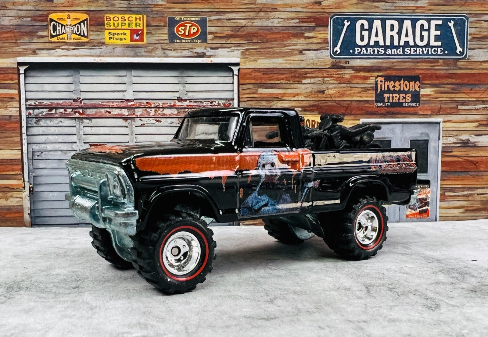🩸🩸🩸🩸Hot Wheels Texas Drive 'em JASON LOOSE🩸🩸🩸🩸