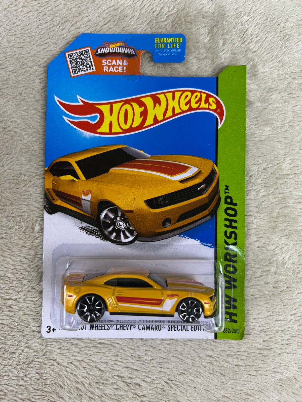 🔥🔥Hot Wheels 2013 Chevy Camaro Special Edition 232/250 HW Workshop HW12🔥🔥