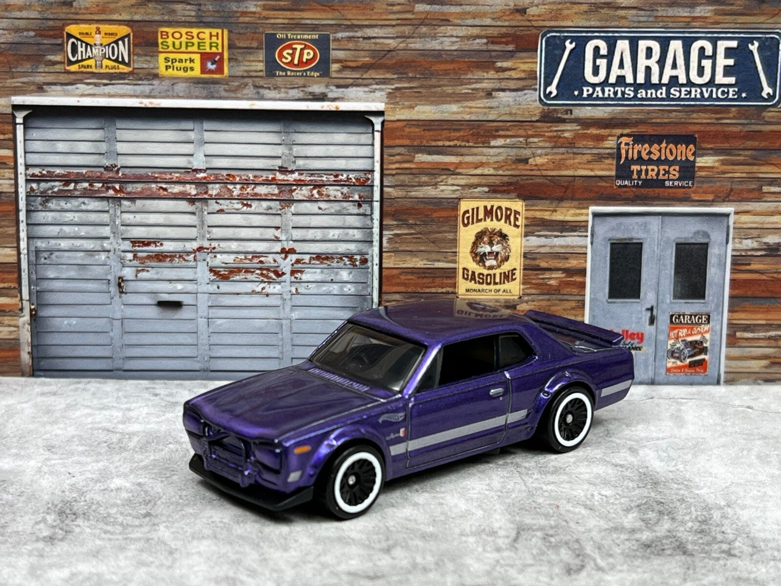 🎌🎌🎌Hot Wheels Nissan Skyline HT  2000GT-X  Purple C4🎌🎌🎌