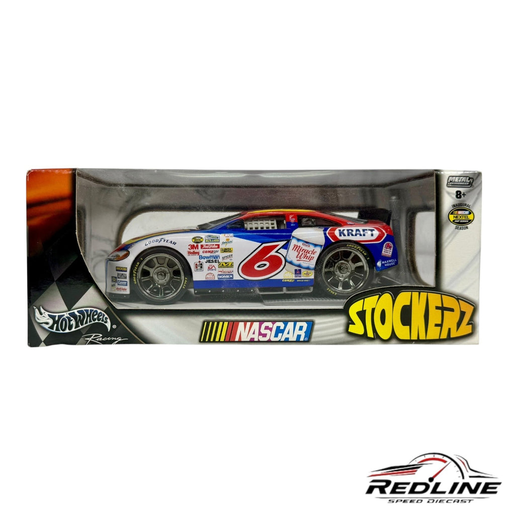 🔥🔥 Hot Wheels Stockerz Mark Martin Kraft Oscar Mayer 1:24 C2🔥🔥