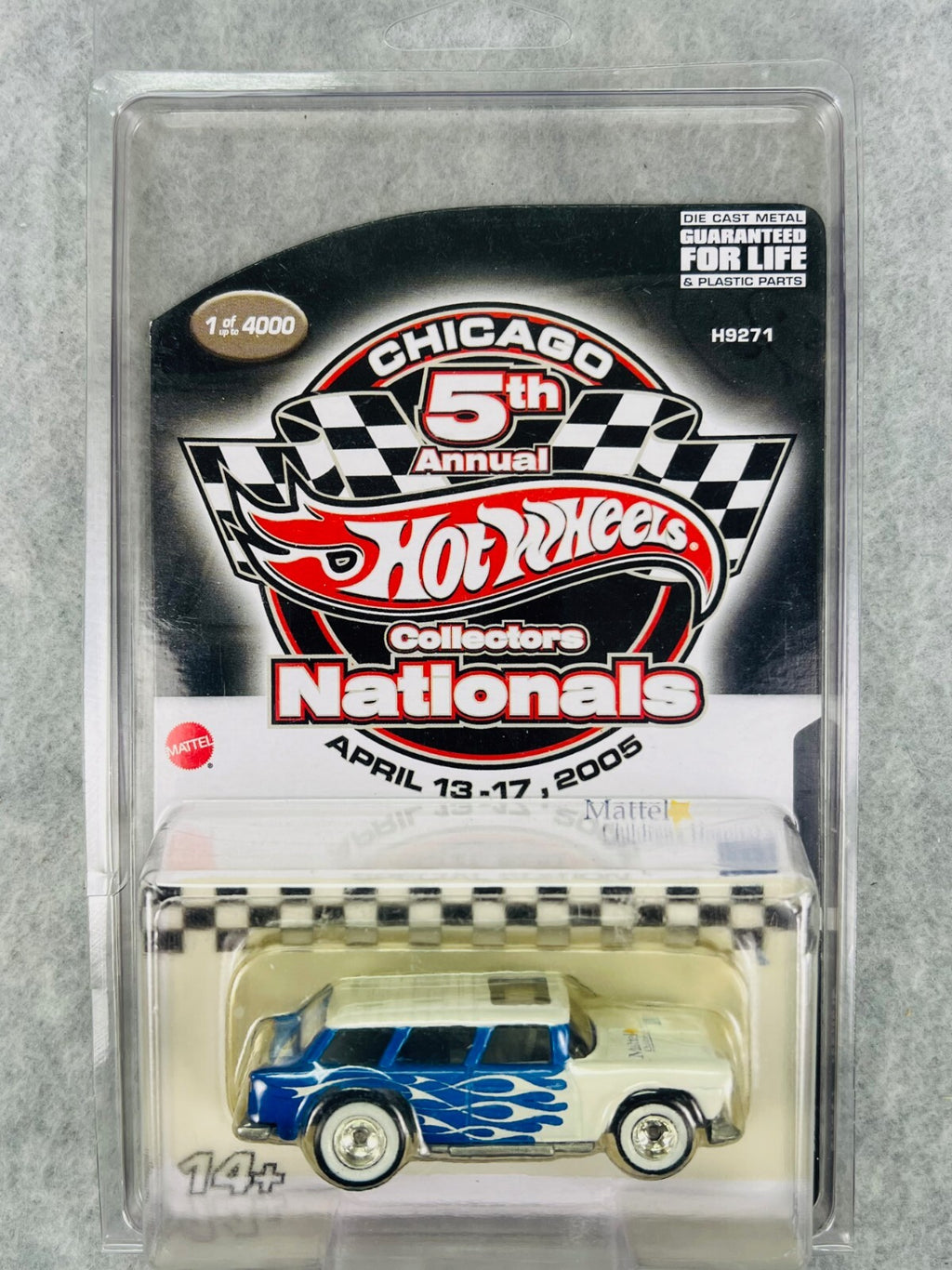 🇺🇸🇺🇸Hot Wheels 2005 5th Collectors Nationals Chevy Nomad H28🇺🇸🇺🇸