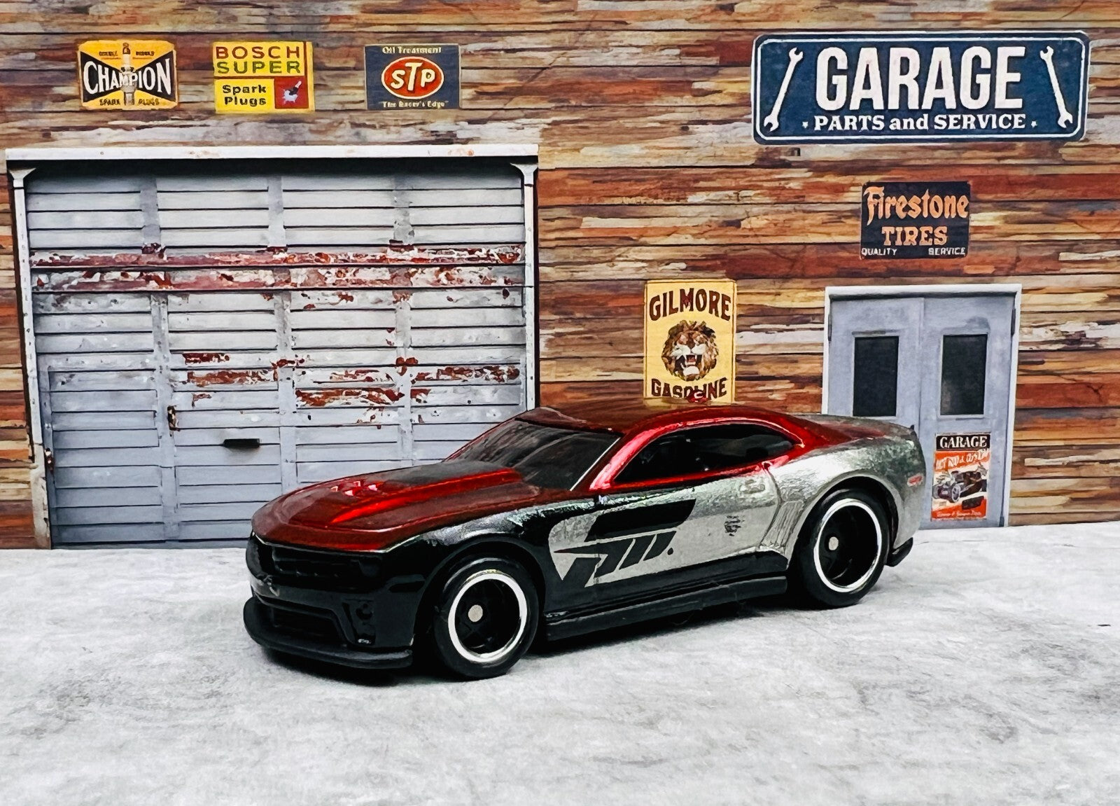 🇺🇸Hot Wheels  Forza Motorsport '12 Camaro ZL1 Concept w/Real Riders C6🇺🇸