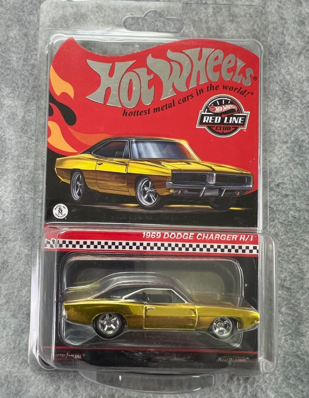 🇺🇸🇺🇸 Hot Wheels RLC Exclusive Gold 1969 Dodge Charger R/T H35🇺🇸🇺🇸