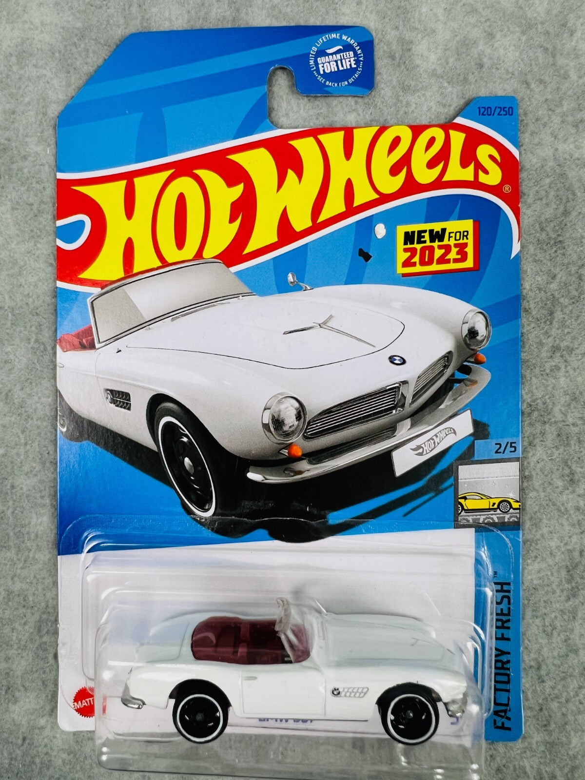 🇩🇪🇩🇪🇩🇪Hot Wheels BMW 507 White Factory Fresh H24🇩🇪🇩🇪🇩🇪