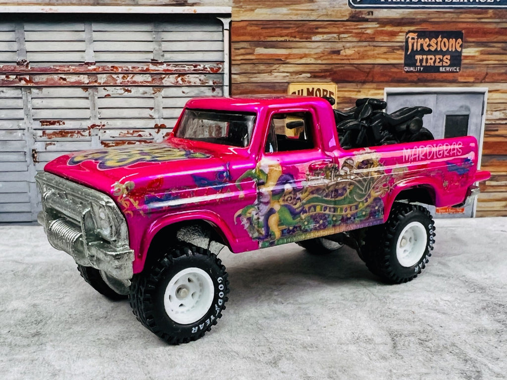 🇺🇸🇺🇸Hot Wheels Texas Drive 'em Mardi Gras LOOSE 🇺🇸🇺🇸