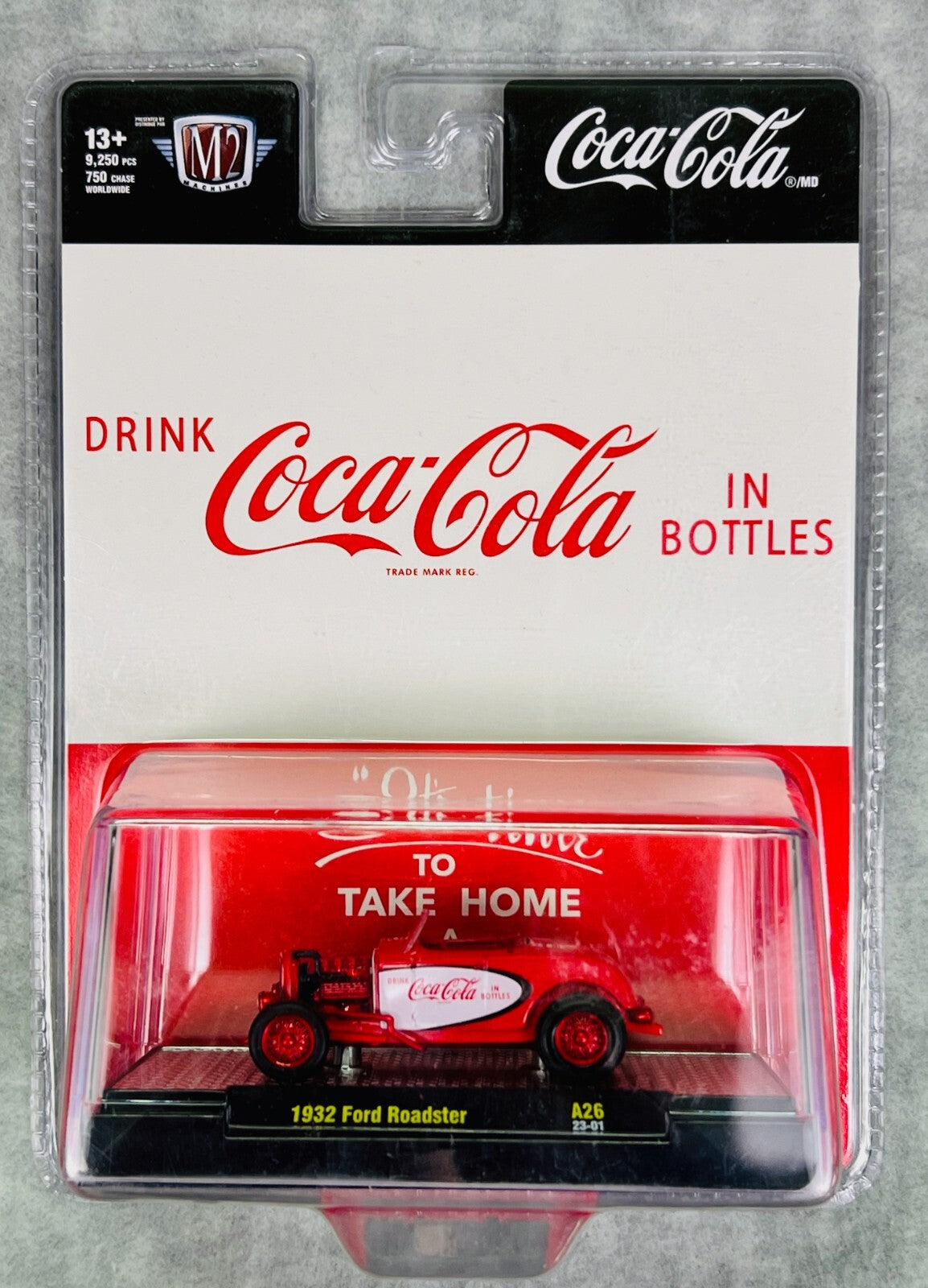 🇺🇸🇺🇸M2 Machine 1932 Ford Roadster Coca-Cola Coke Chase 1/750 H28🇺🇸🇺🇸