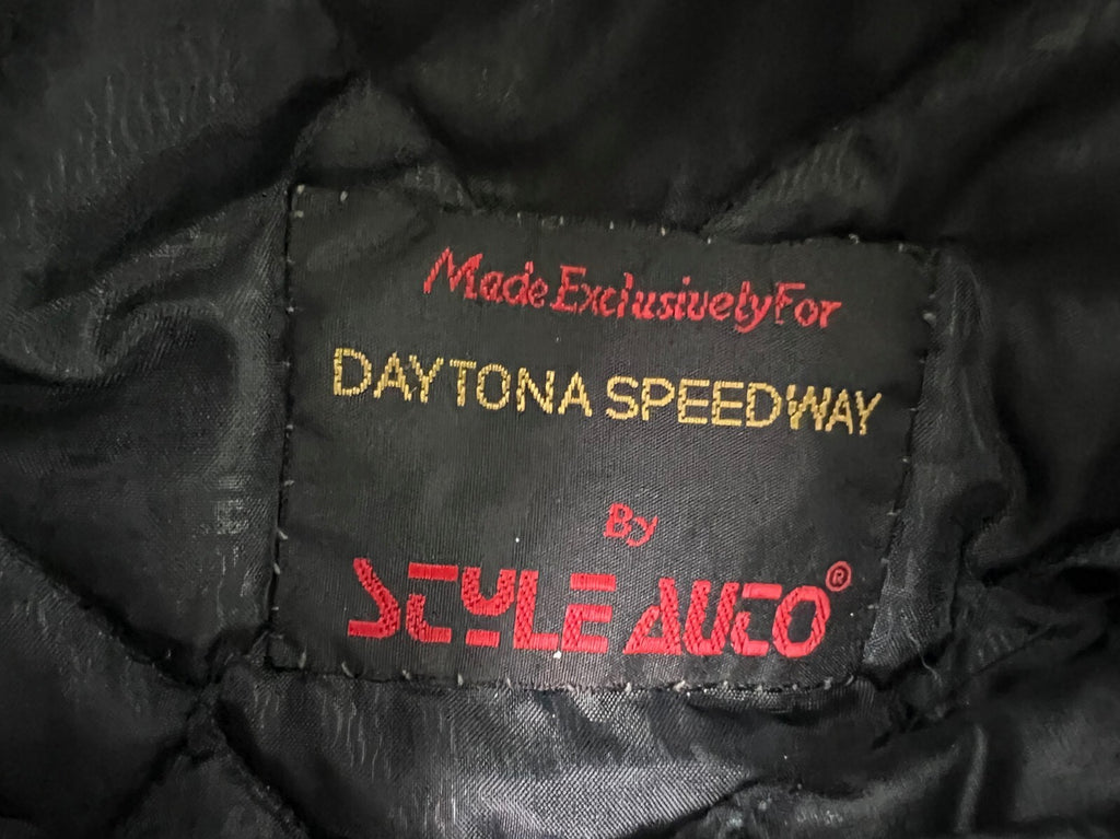 🏁Vintage Style Auco Daytona International Speedway Racing Jacket Mens Medium🏁