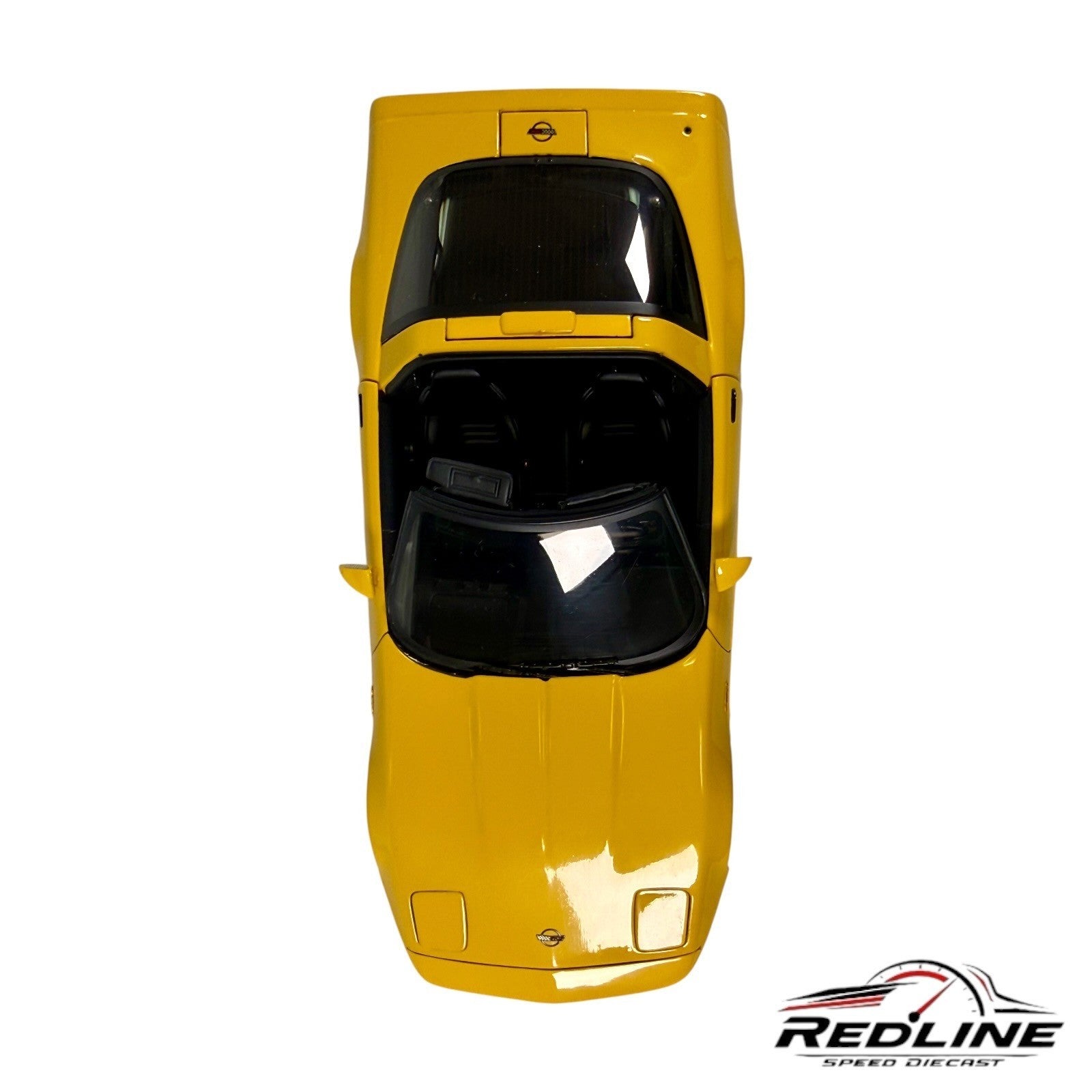 🇺🇸Danbury Mint 1995 Chevrolet Corvette ZR-1 Yellow 1:24 D1🇺🇸