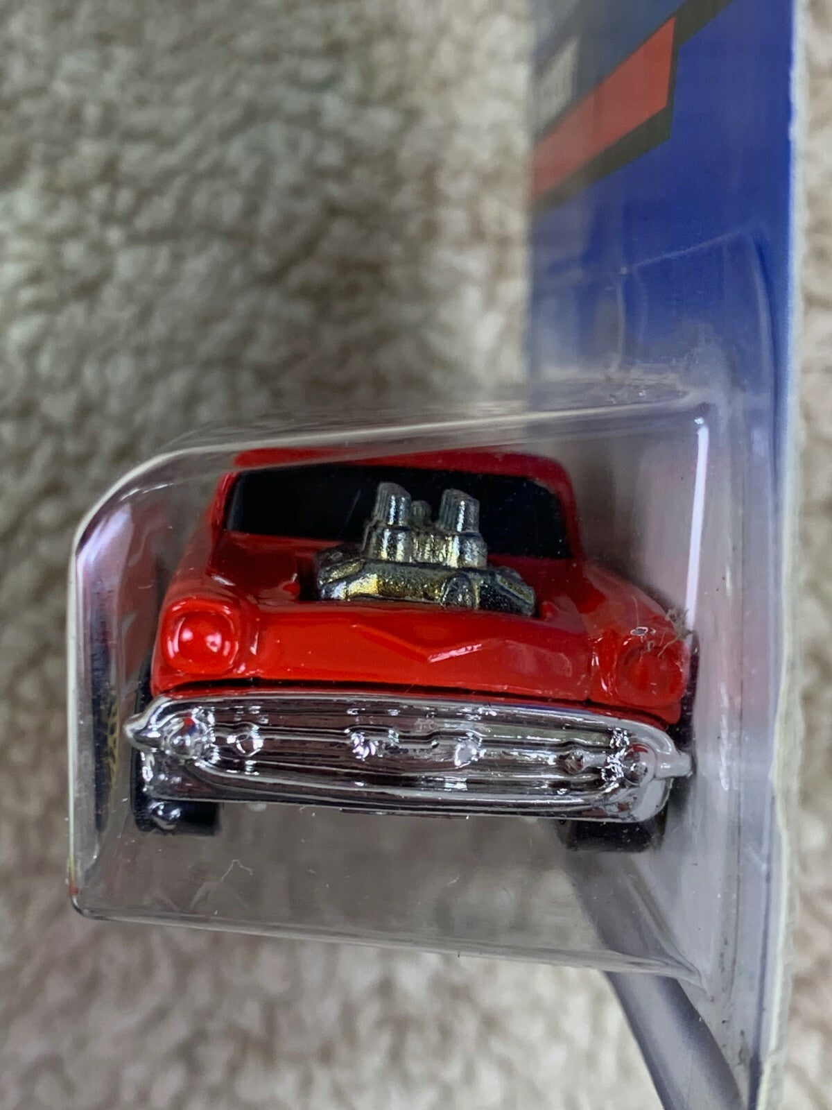 **Vintage 1976 Hot Wheels - Red ‘57 Chevy “Custom Rod” NIP #1077 year 1998 HW05*