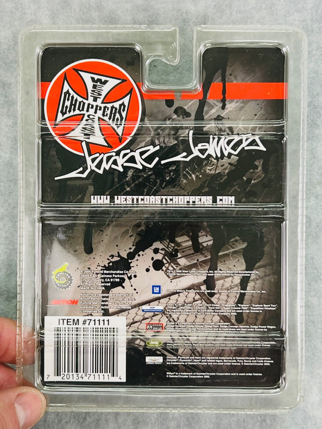 🔥🔥🔥West Coast Choppers Jesse James Ford Coupe ORANGE H23🔥🔥🔥