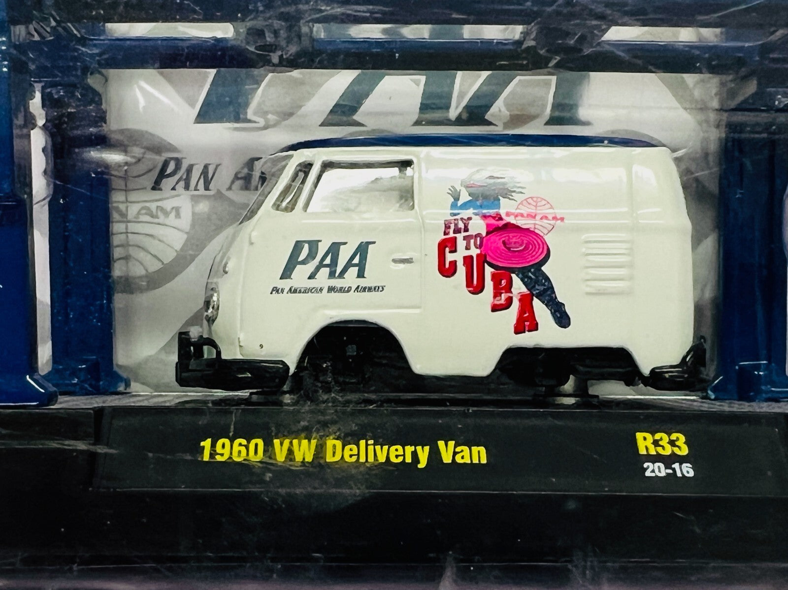 🔥🔥🔥M2 Machines Model Kit 1960 VW Delivery Van Pan Am H26🔥🔥🔥