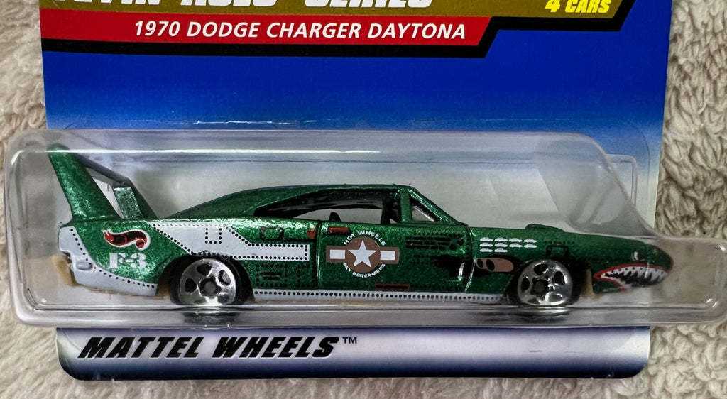 🔥🔥🔥Hot Wheels 1997 Flying' Aces Series 1970 Dodge Charger Daytona HW18🔥🔥🔥