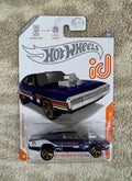 🔥🇺🇸 Hot Wheels ID CHASE '70 Dodge Charger R/T Blue HEMI 426 #8/8 HW14🇺🇸🔥