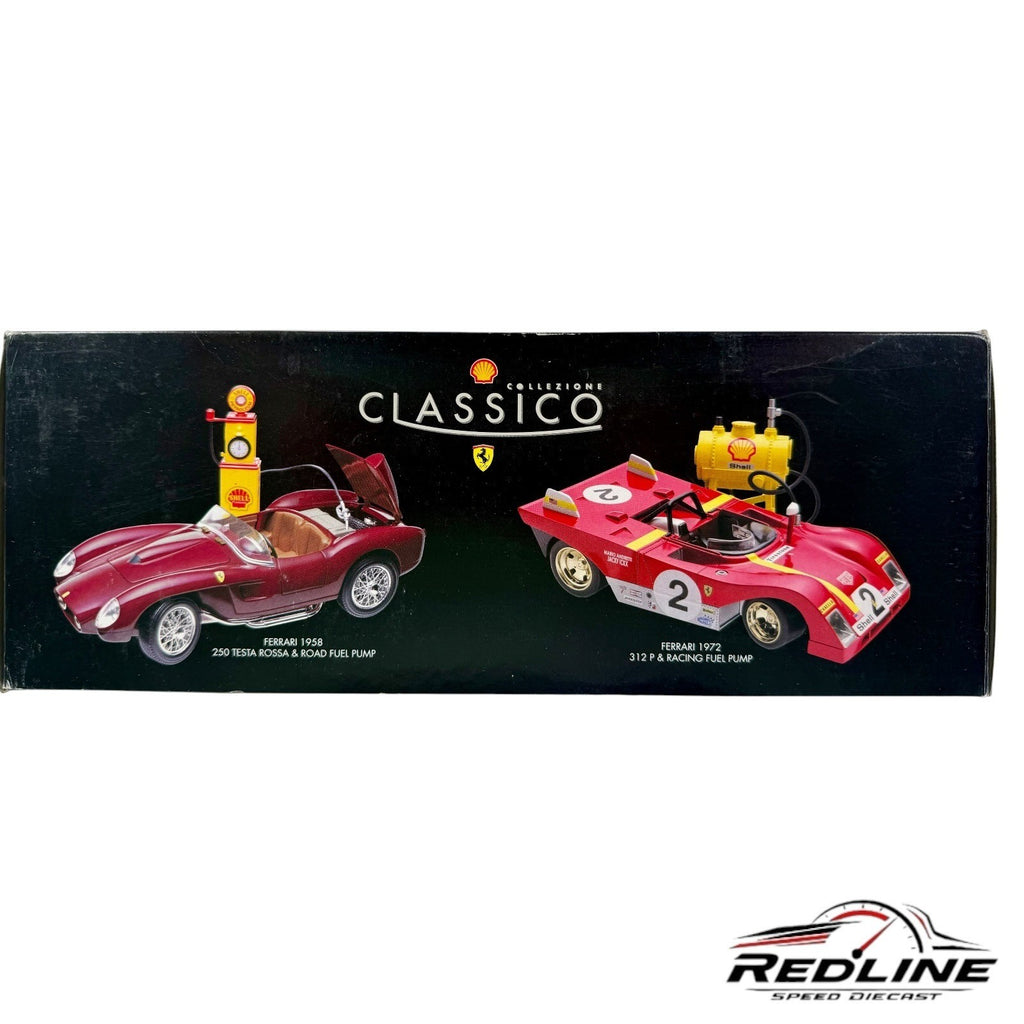 Classico 1972 Ferrari 312P & Racing Fuel Pump  Mario Andrertti Jacky Ickx 1:18